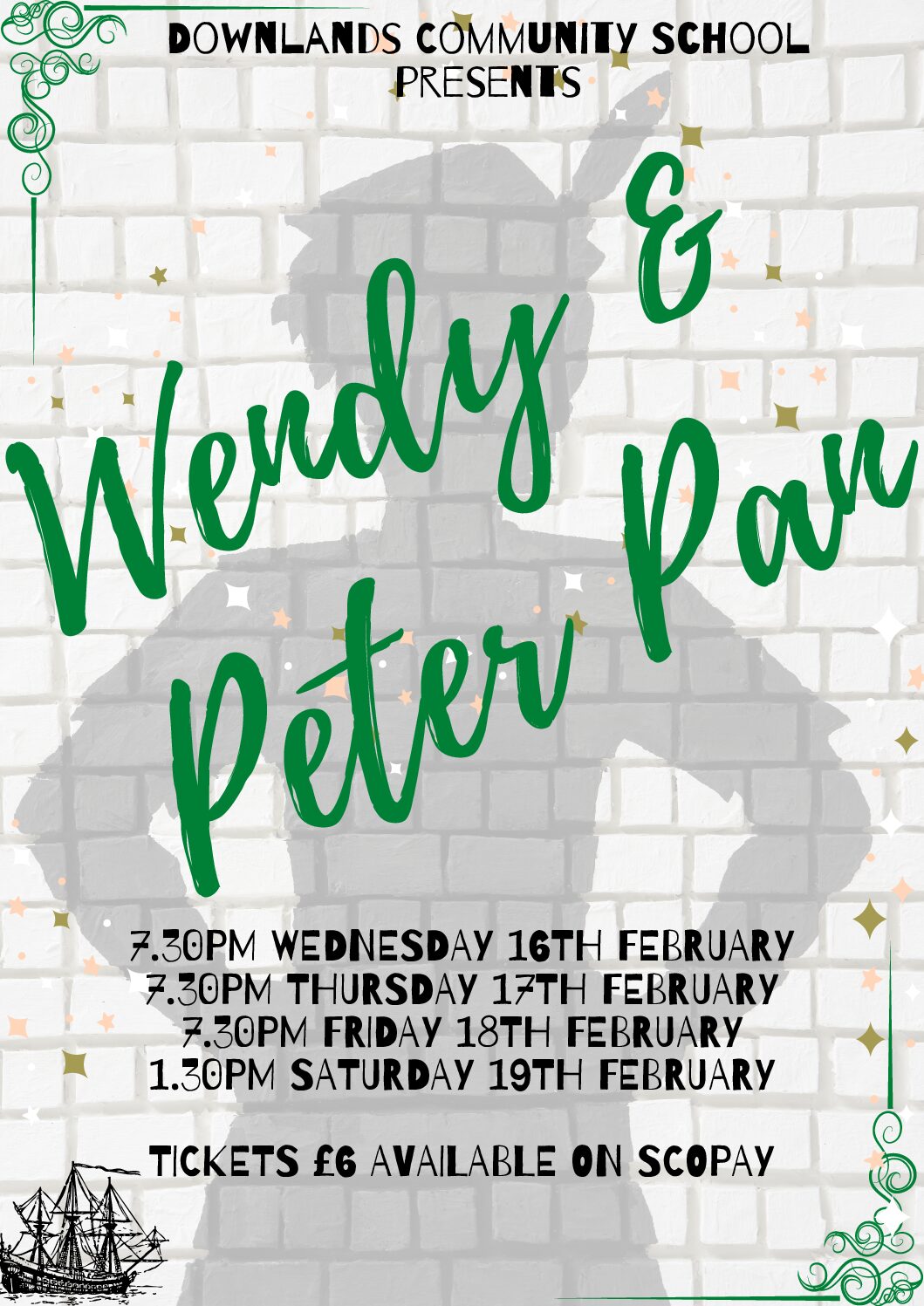 Downlands presents ‘Wendy & Peter Pan’