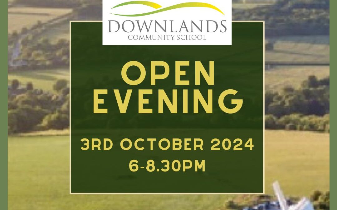 Open Evening 3rd October